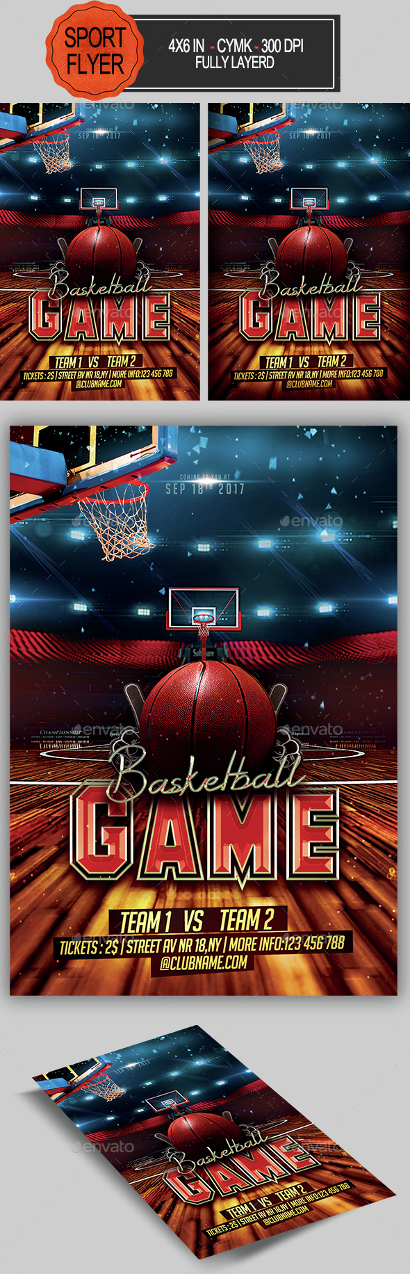 Basketball Flyer - Sports Events