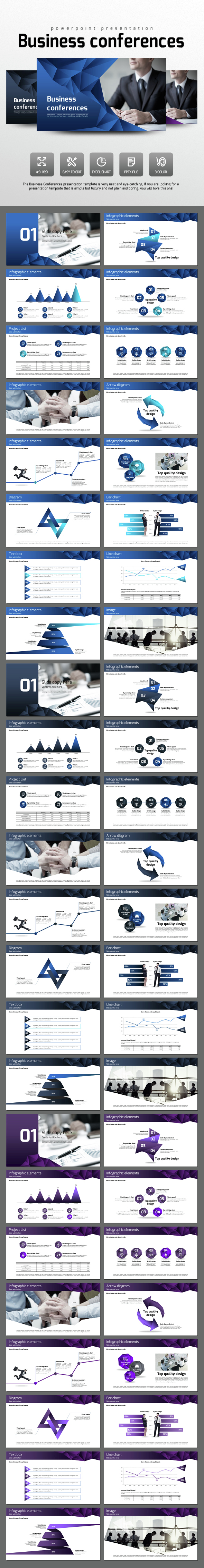 Business Conferences - PowerPoint Templates Presentation Templates