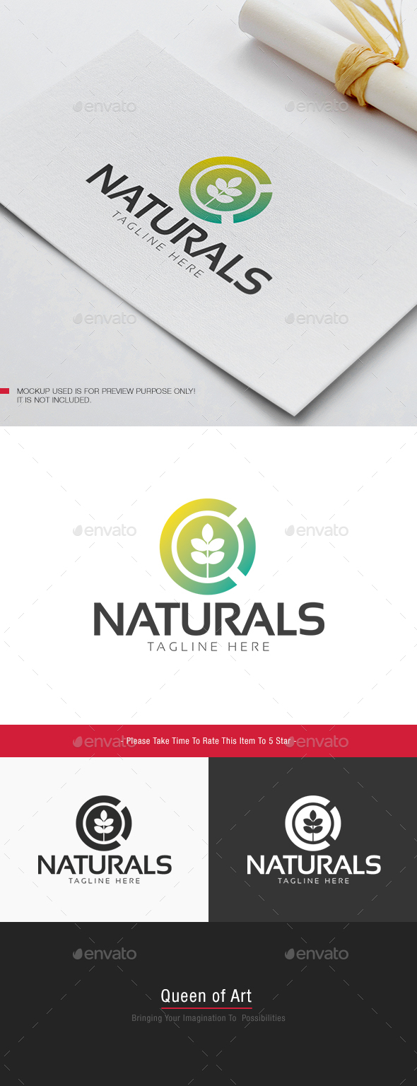 Naturals Logo - Nature Logo Templates