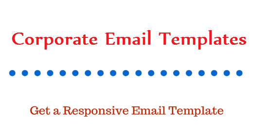 Corporate Email Templates