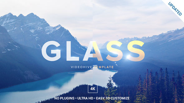 Glass Logo Opener - VideoHive 14480187
