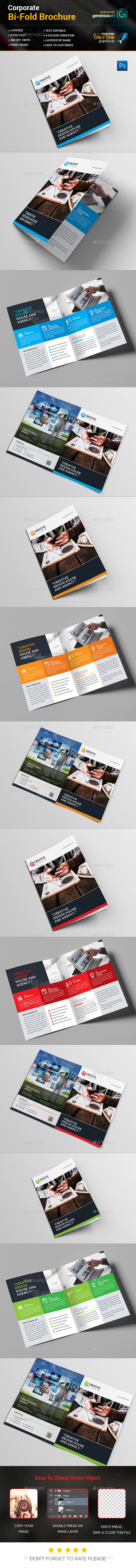 Bi-Fold Business Brochure - Corporate Brochures
