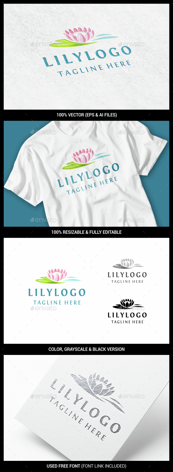 Lotus - Nature Logo Templates