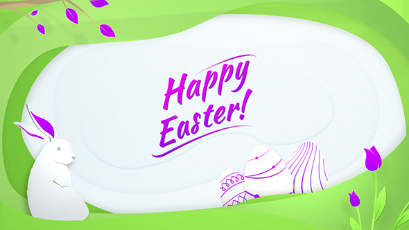 Easter Animated Wish - VideoHive 14576943