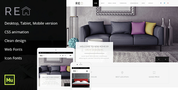 Real Estate Muse - ThemeForest 14442296