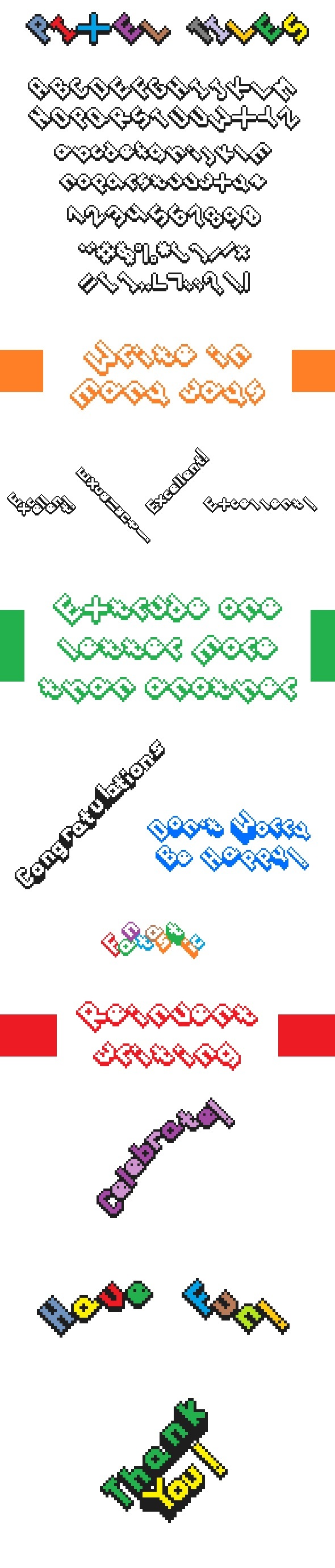 Pixel Tiles - Bitmap & Pixel Decorative
