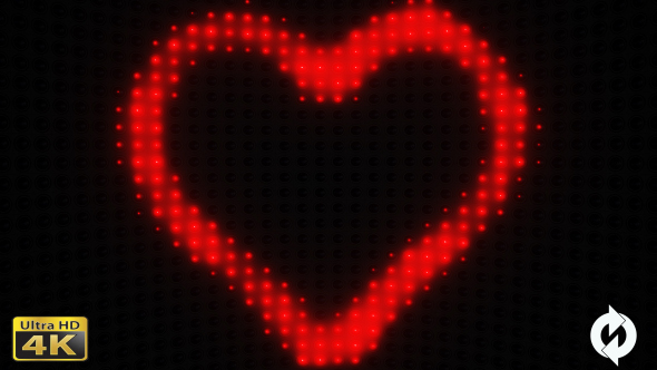 Heart with Lights VJ - 4