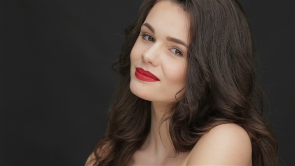 Young Attractive Girl Blow Kiss alt