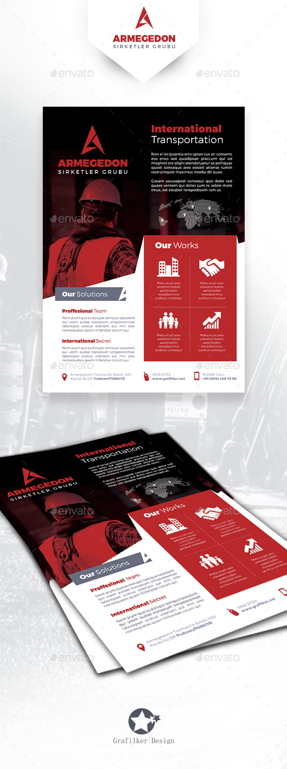 International Flyer Templates - Corporate Flyers