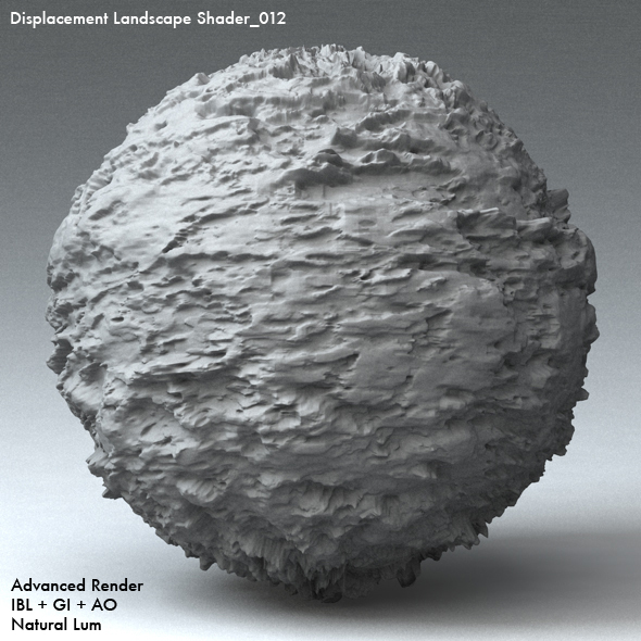 Displacement Landscape Shader_012 - 3DOcean Item for Sale