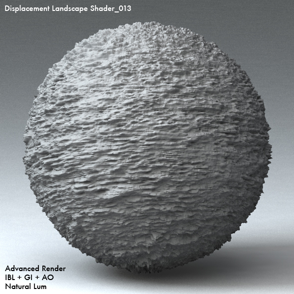 Displacement Landscape Shader_013 - 3DOcean Item for Sale