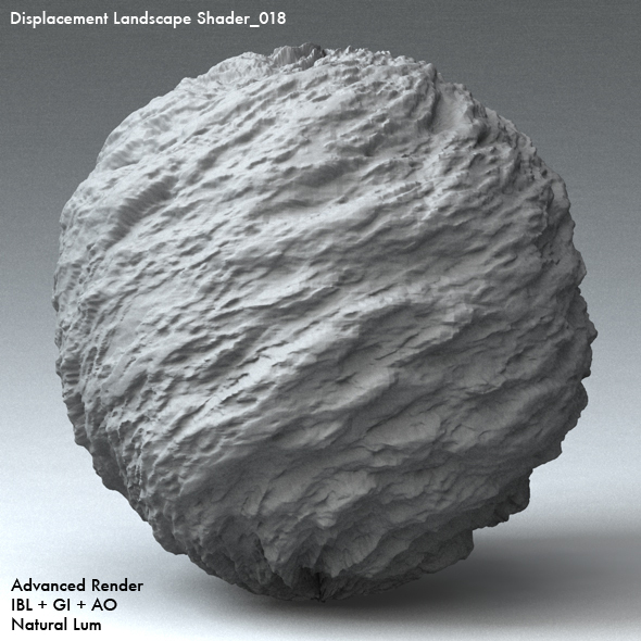 Displacement Landscape Shader_018 - 3DOcean Item for Sale