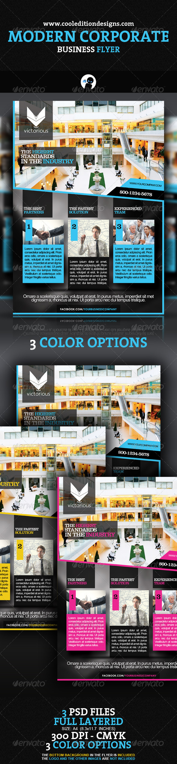 Modern Corporate Business Flyer - Corporate Flyers