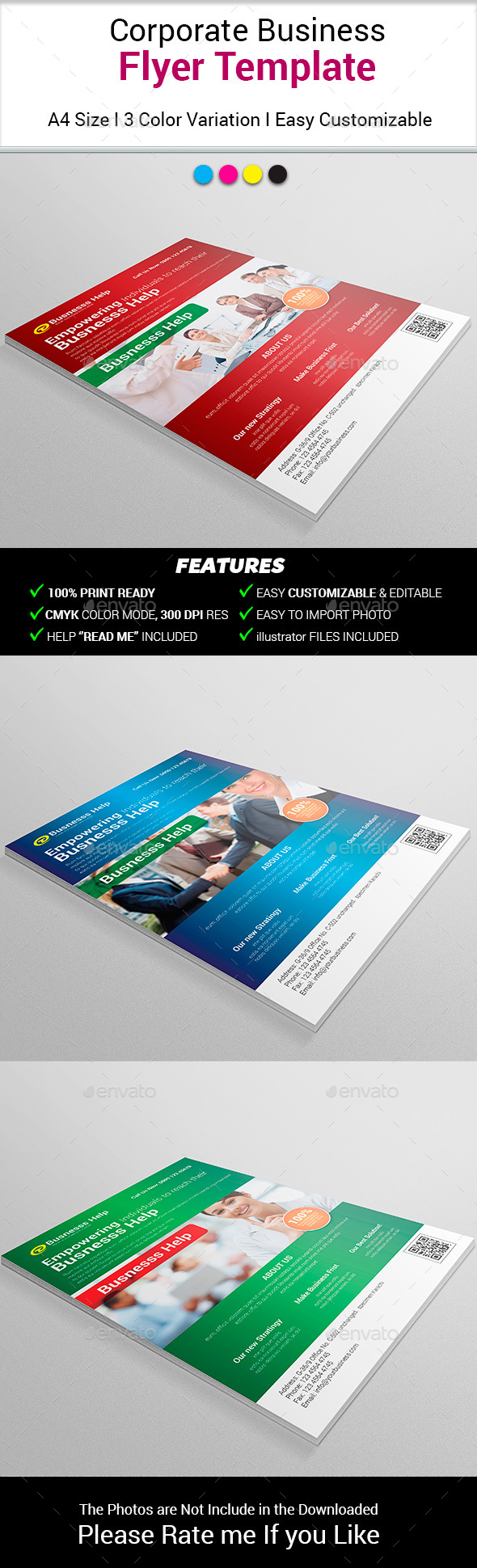 Multipurpes Business Flyer Vol-40 - Corporate Flyers