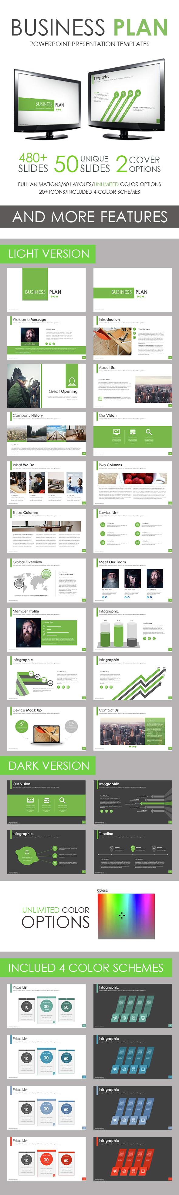 Business Plan PowerPoint Template - Business PowerPoint Templates