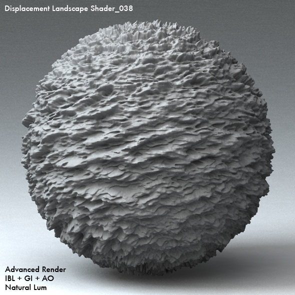 Displacement Landscape Shader_038 - 3DOcean Item for Sale