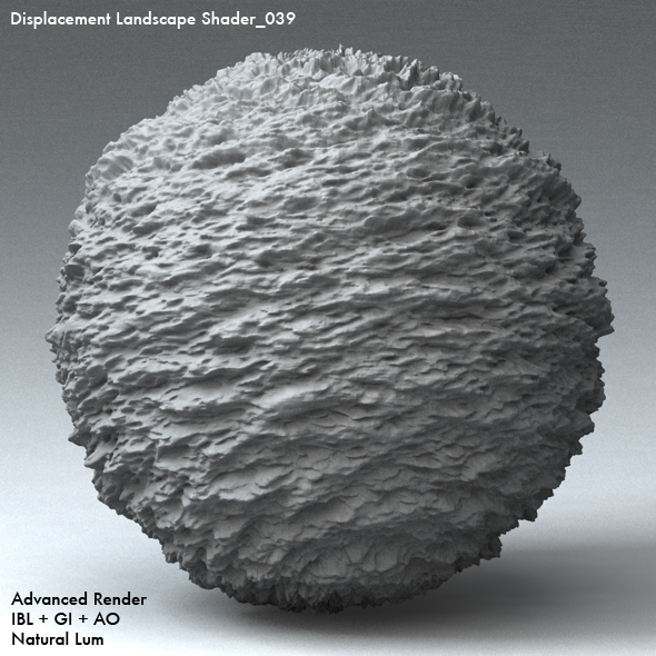 Displacement Landscape Shader_039 - 3DOcean Item for Sale