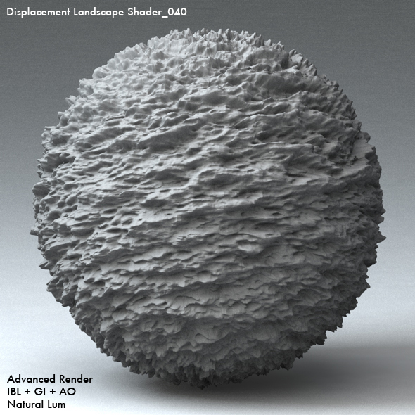 Displacement Landscape Shader_040 - 3DOcean Item for Sale