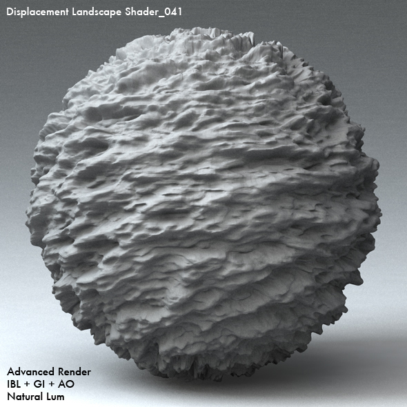Displacement Landscape Shader_041 - 3DOcean Item for Sale