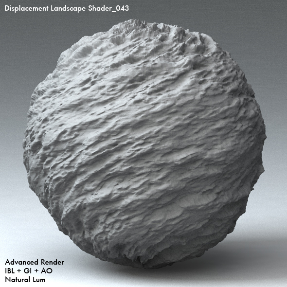 Displacement Landscape Shader_043 - 3DOcean Item for Sale