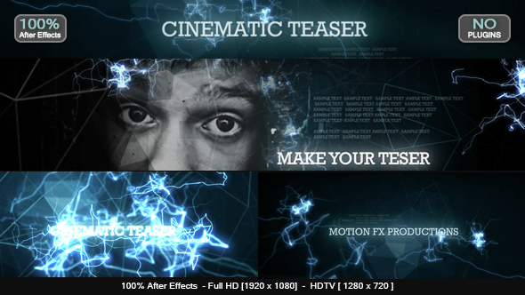 Cinematic Teaser - VideoHive 14593581