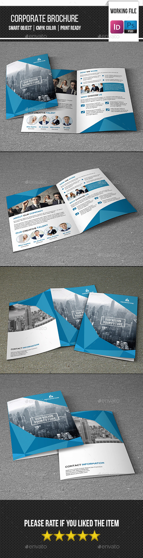 Corporate Bifold Brochure-V353 - Corporate Brochures