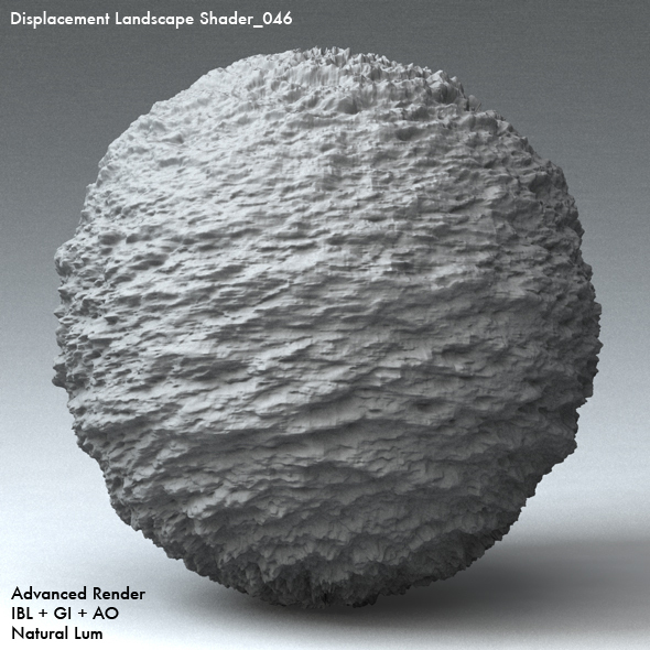 Displacement Landscape Shader_046 - 3DOcean Item for Sale