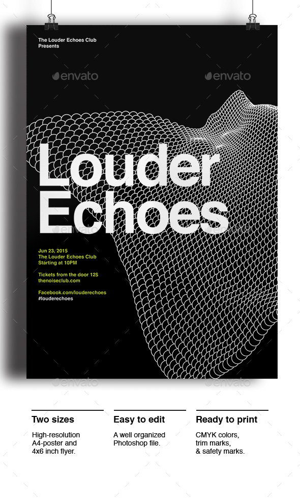 Louder Echoes - Events Flyers