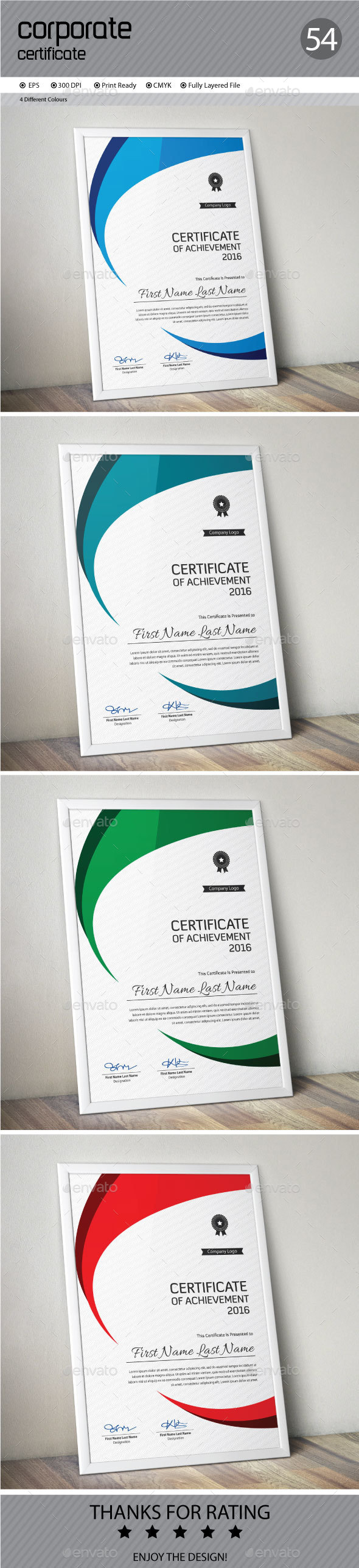 Certificate - Certificates Stationery