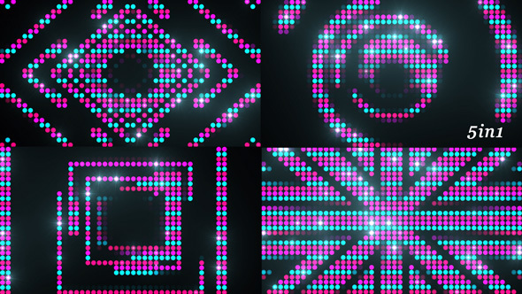 Bright Led Screen - VJ Loops 5-Pack alt