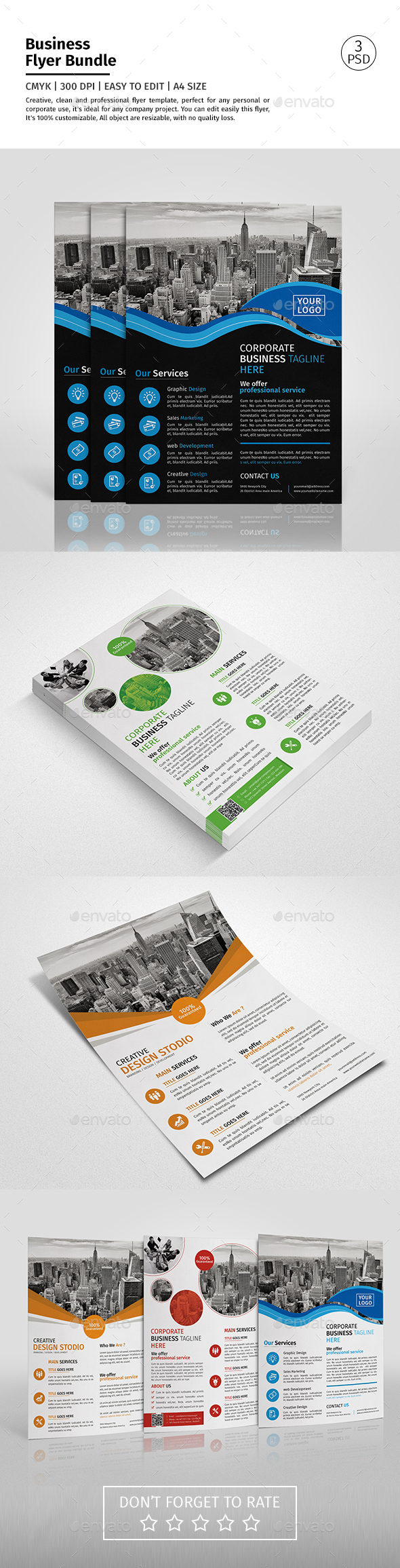 Corporate Flyer Bundle 09 - Corporate Flyers