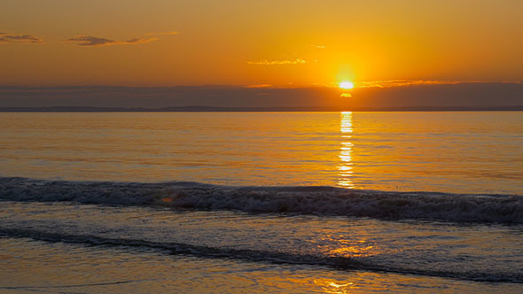 Calm Ocean Sunrise