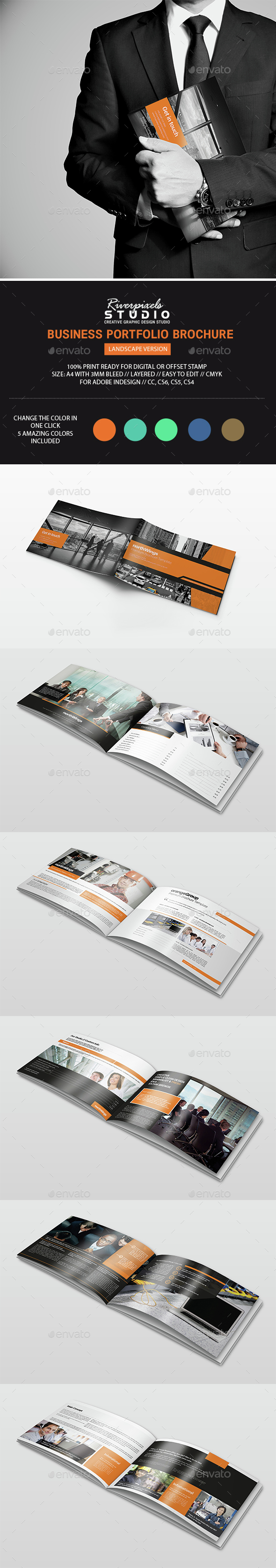 Business Portfolio Landscape Edition - Portfolio Brochures