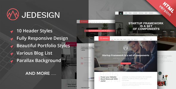 Jedesign - Multi-Purpose - ThemeForest 14604086