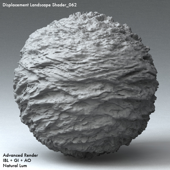 Displacement Landscape Shader_062 - 3DOcean Item for Sale