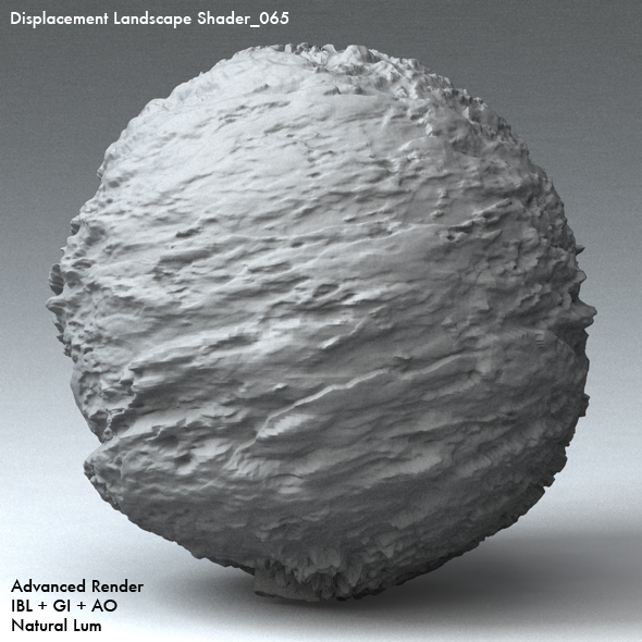 Displacement Landscape Shader_065 - 3DOcean Item for Sale