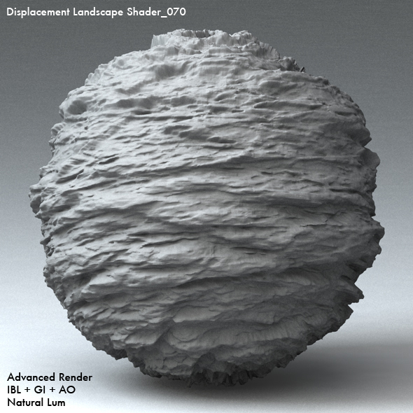 Displacement Landscape Shader_070 - 3DOcean Item for Sale