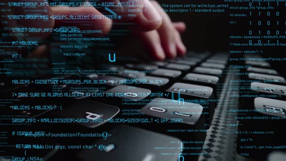 Creative visual of computer programming coding and software development alt