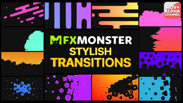 Stylish Transitions | Motion Graphics