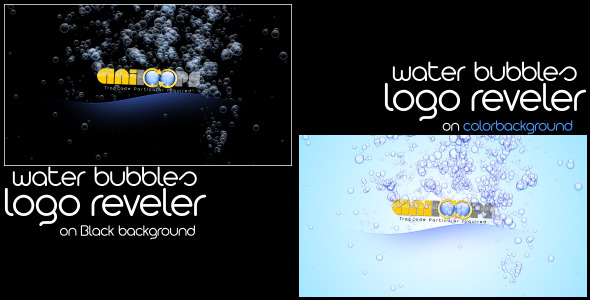 Water Bubbles Logo reveler
