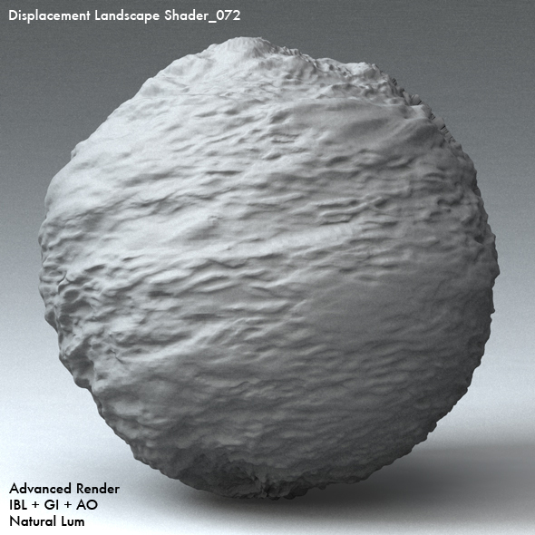 Displacement Landscape Shader_072 - 3DOcean Item for Sale