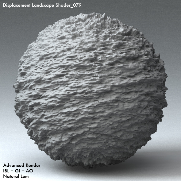 Displacement Landscape Shader_079 - 3DOcean Item for Sale