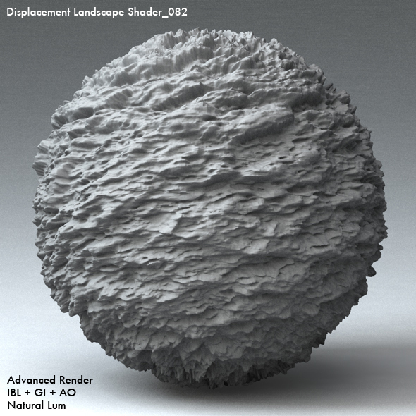 Displacement Landscape Shader_082 - 3DOcean Item for Sale
