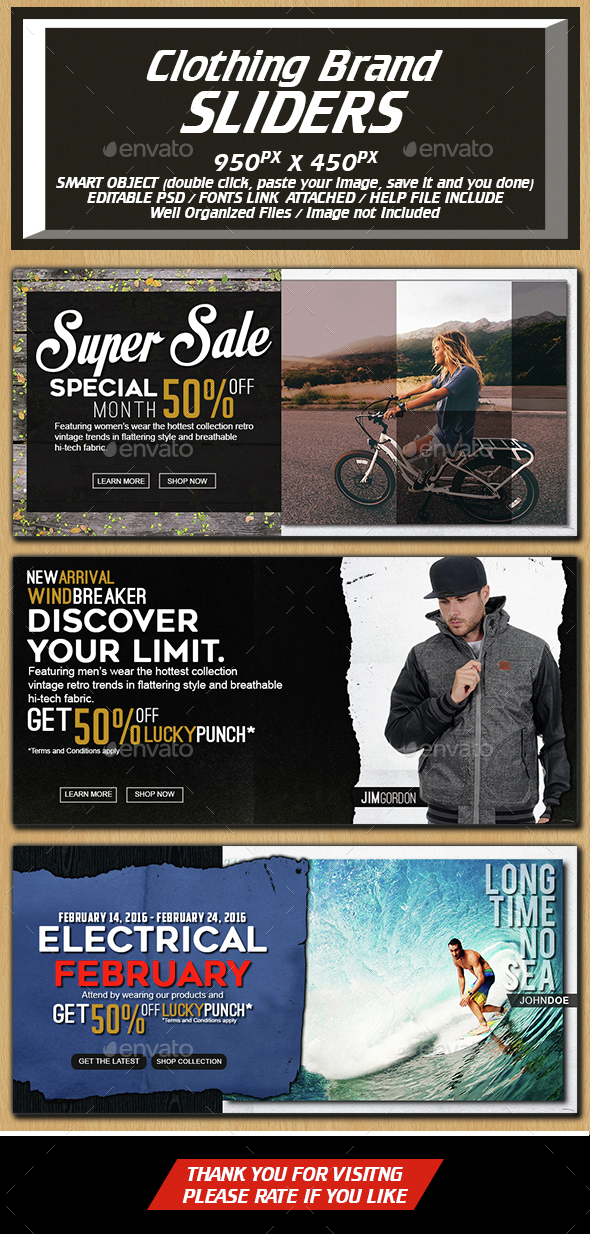 Sliders For Expert Brands - Sliders & Features Web Elements