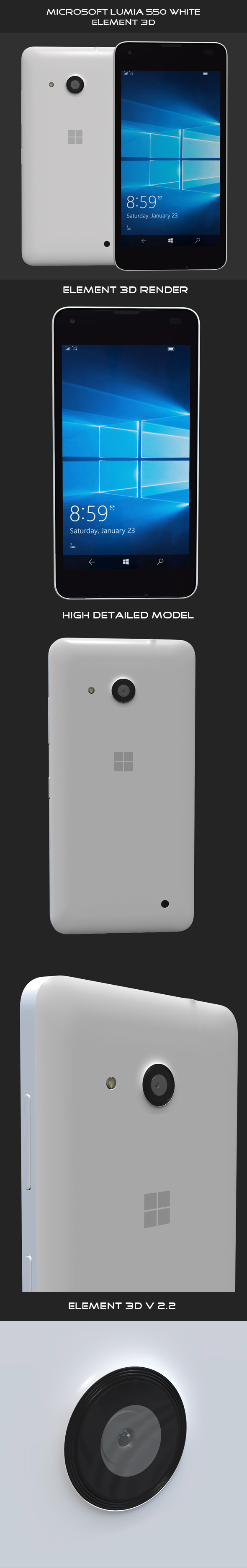 Microsoft Lumia 550 - 3Docean 14621766