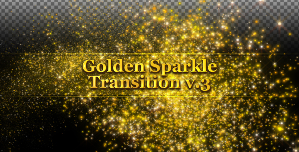 Golden Sparkle Transition V3