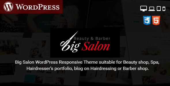 Big Salon - WordPress Theme for Hair Salon, Beauty & Spa Sites - Health & Beauty Retail