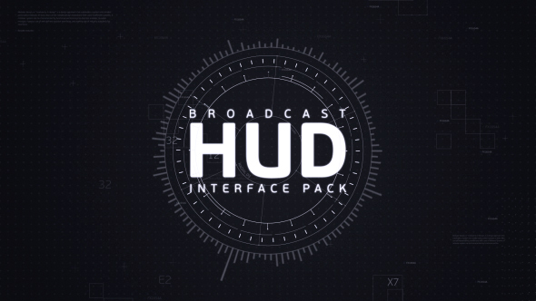 Broadcast HUD Interface - VideoHive 13935179