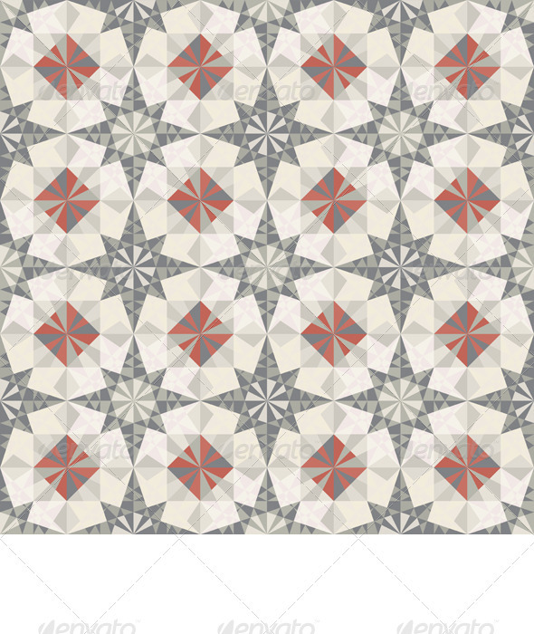 Vector Seamless Pastel Geometric Pattern