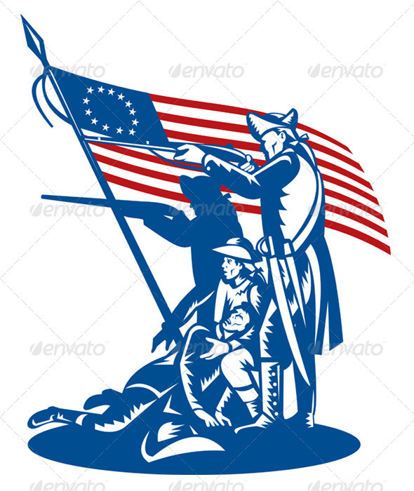 American Patriot Minuteman Revolution Militia 